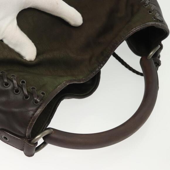 DIOR Trotter Canvas Hand Bag Khaki - Picture 7 of 13